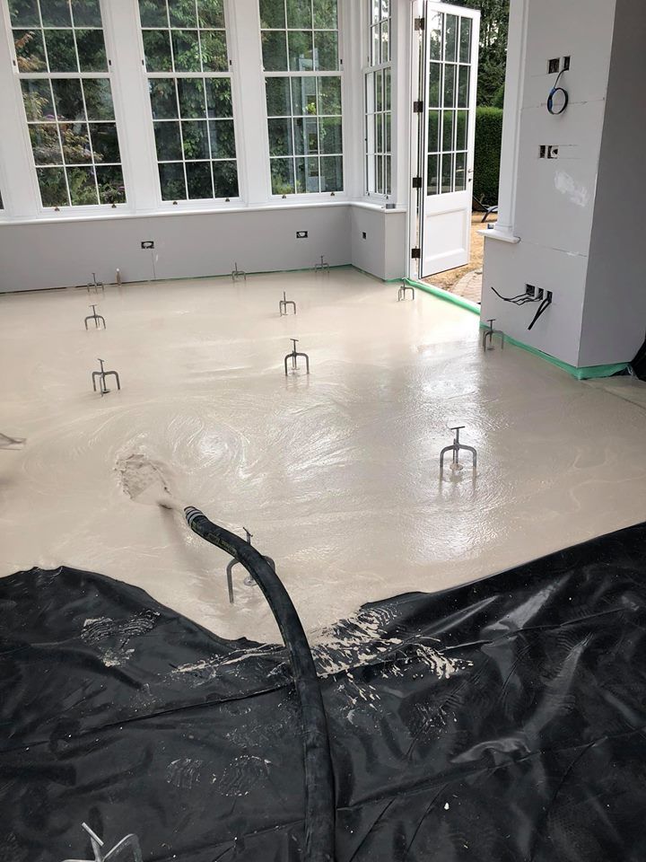 Liquid screed