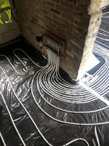 Underfloor heating manifold