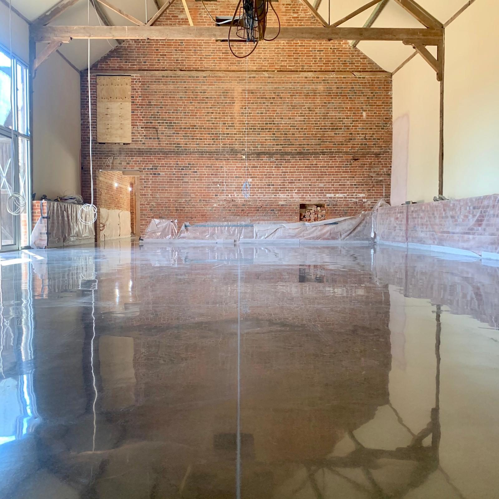 Completed floor